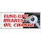 Signmission TUNE UPS BRAKES OIL CHANGE BANNER SIGN cars a/c brake muffler tire tech B-120 Tune Ups Brakes Oil Chan - alternate 1